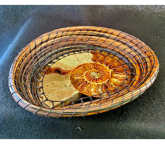 "Medium Ammonite Bowl" - Barbara Osborne
